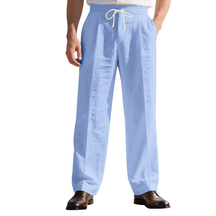 Men's elegant casual pants with adjustable waistband Lune London