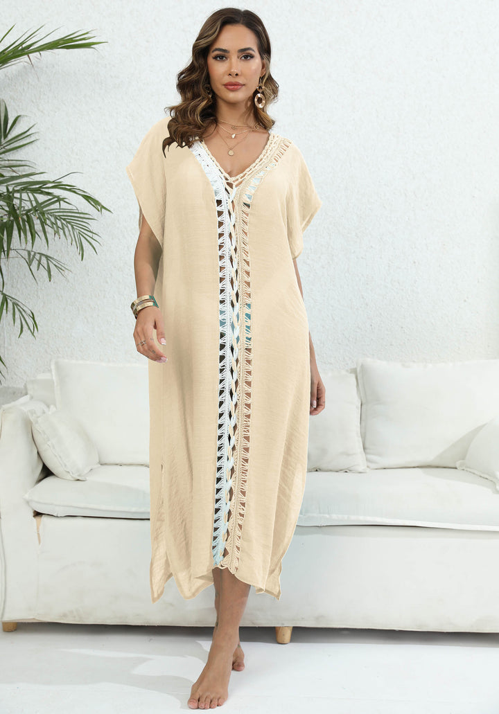 Ladies Elegant Kaftan Beach Dress Lune London