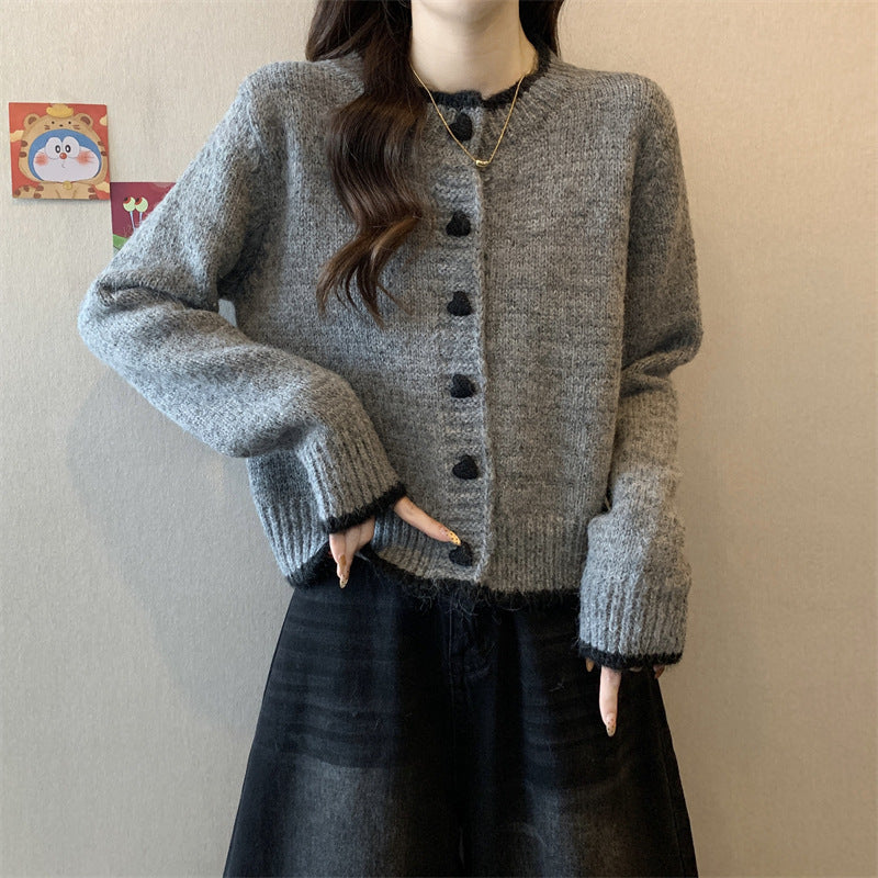 Gilet pour femmes avec boutons en forme de cœur Chic & Stil
