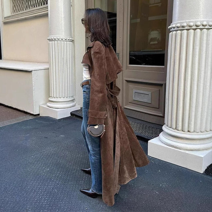 Fashion trench coat for women made of high-quality material Lune London