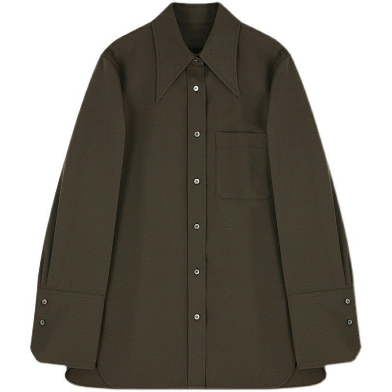 Chemisier moderne pour femmes avec col surdimensionné Chic & Stil