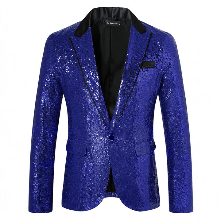 Man Blazer sequins glamour Lune London