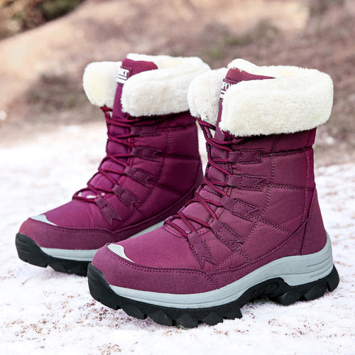 Women's Thermal Winter Boots with Insulating Inner Lining and Slip-Resistant Sole Lune London