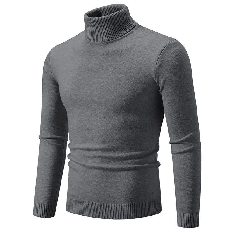 Men's Turtleneck Sweater Made Of High-Quality Cotton with A Pleasant Wearing Feel Lune London