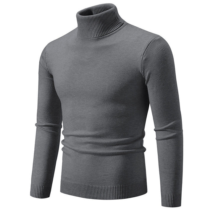 Men's Turtleneck Sweater Made Of High-Quality Cotton with A Pleasant Wearing Feel Lune London