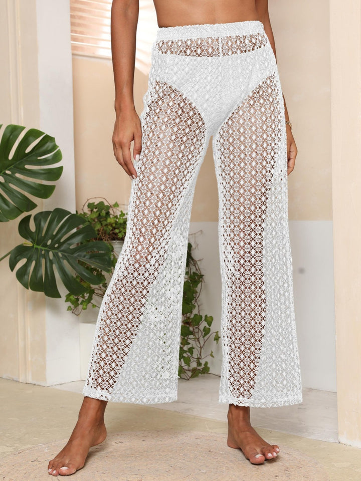 Women Crocheted Beach Pants Loose Lune London