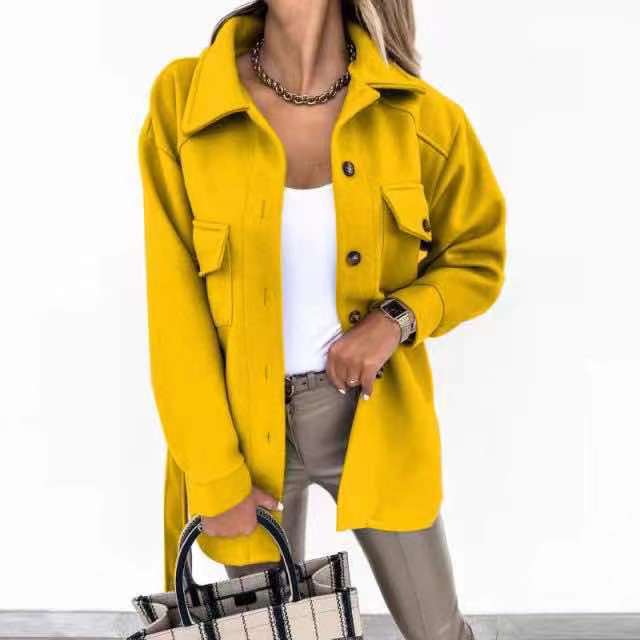 Veste de mode pour femmes avec poches pratiques et coupe décontractée Chic & Stil