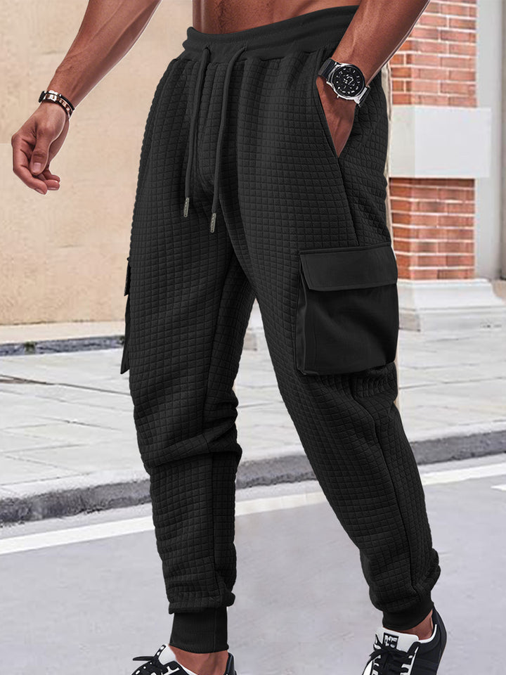 Trendy cargo joggers for men with breathable inserts Lune London