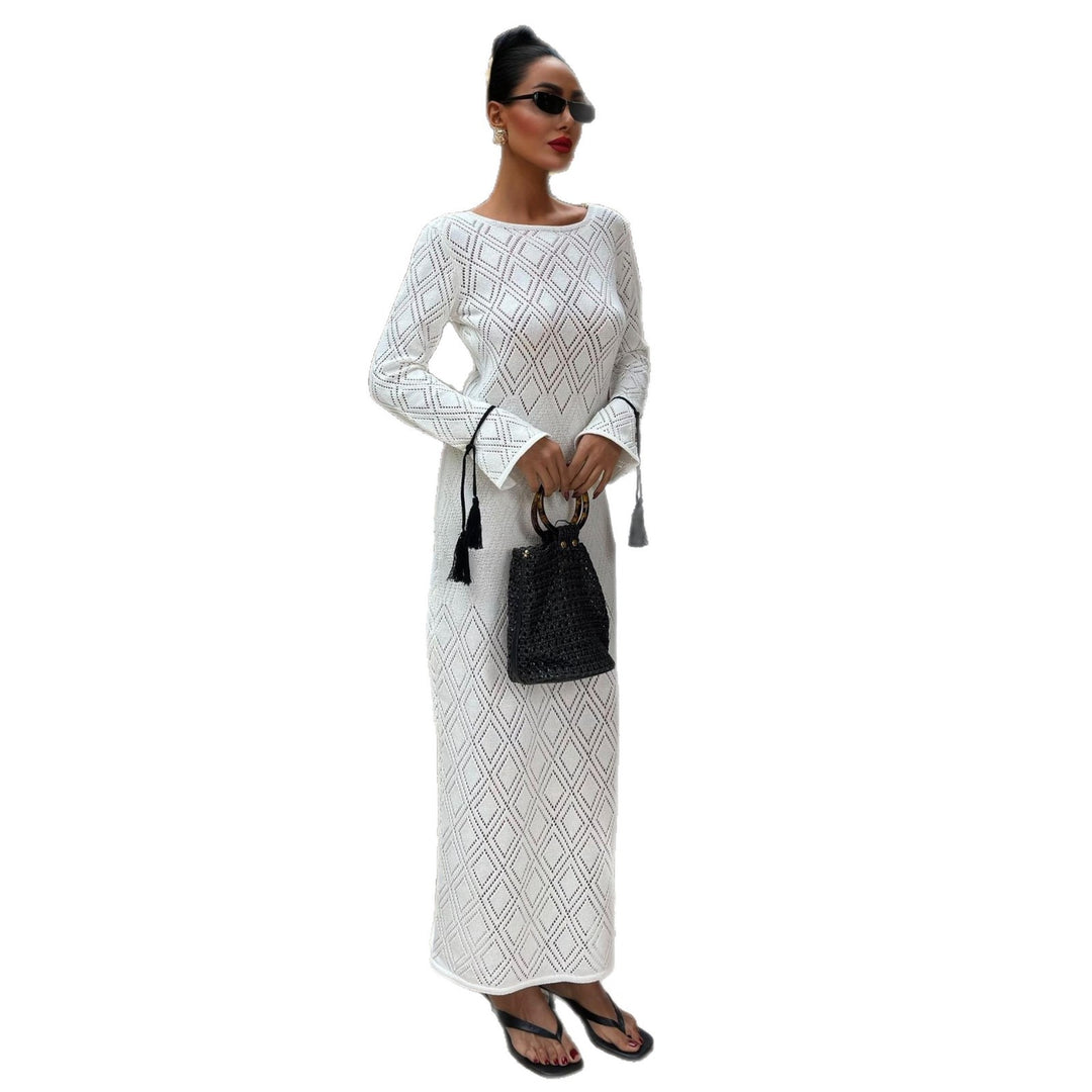 Maxi dress for ladies with elegant structure Lune London