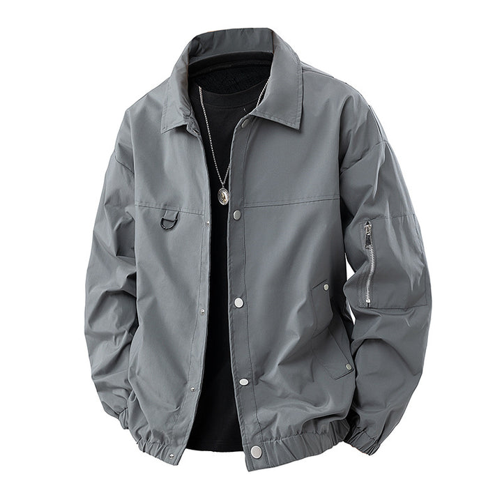 Urban leisure jacket for men with high collar Lune London