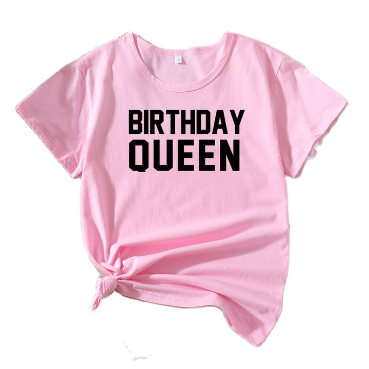 Women Leisure Birthday Party T-Shirt Lune London