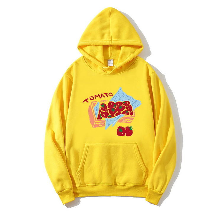 Women's hoodie with creative vegetable motif Chic & Stil