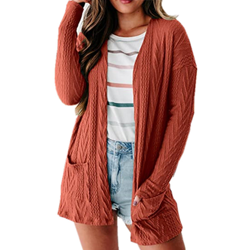 Lady cardigan with a chic and stylish casual design