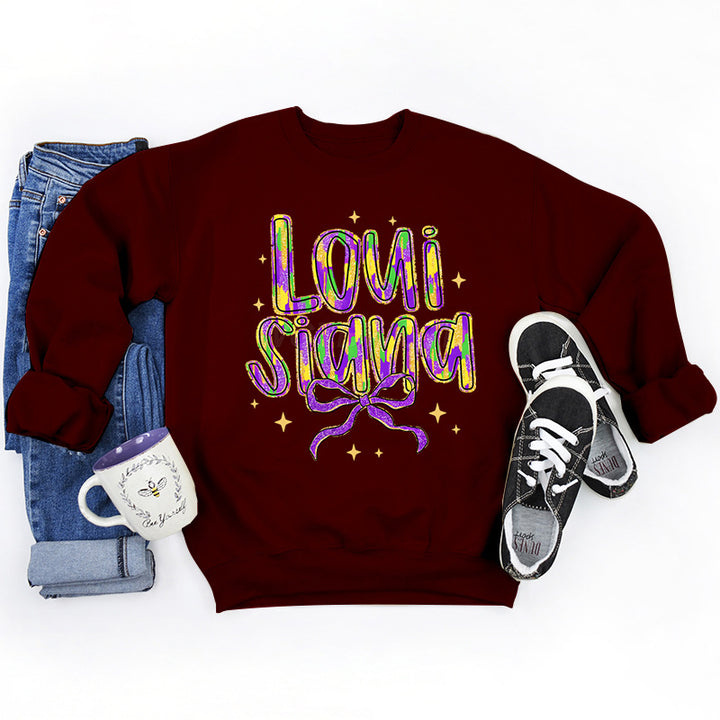 Sweatshirt pour femmes avec lettrage créatif et doublure intérieure douce Chic & Stil