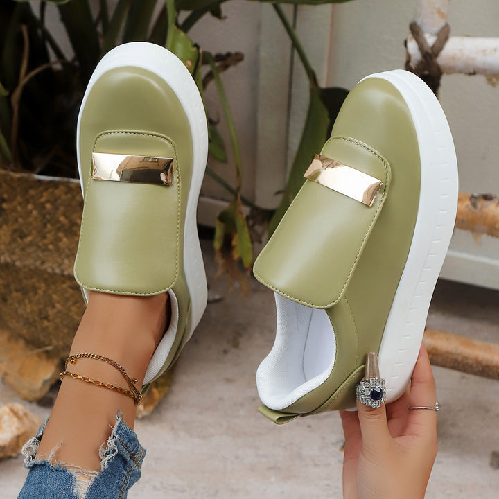 Ladies Slip-On Sneakers Stylish Lune London
