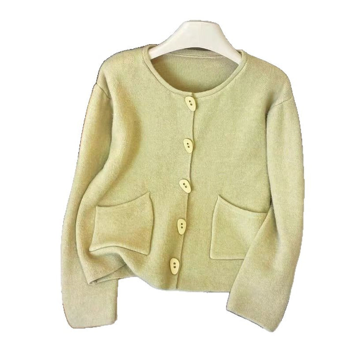 Cardigan pour femmes confortable avec des coutures décoratives Chic & Stil