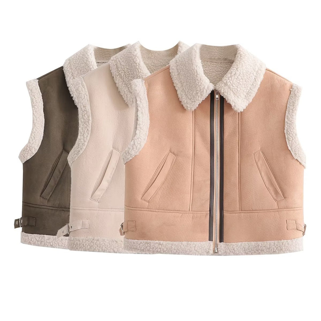 Stylish women's jacket with soft fleece lining and modern design Lune London