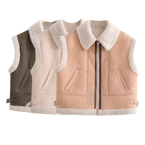 Stylish women's jacket with soft fleece lining and modern design Lune London