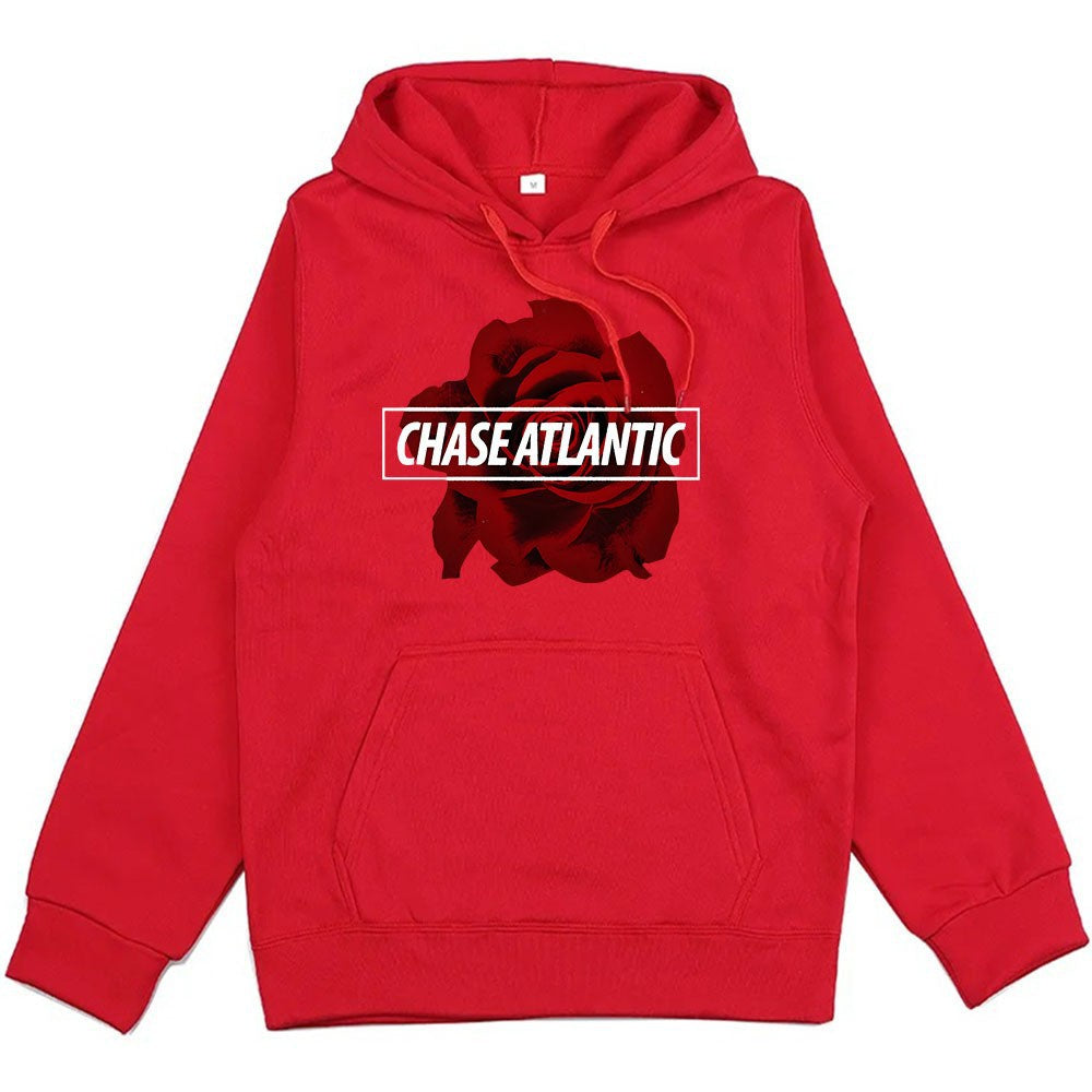 Women's hoodie with romantic rose design Chic & Stil