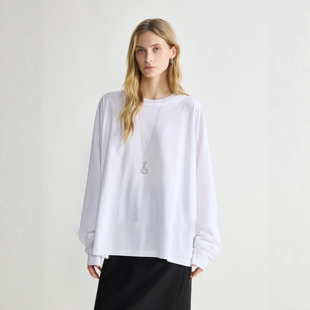 Chemise à manches longues pour femmes au design minimaliste Chic & Stil