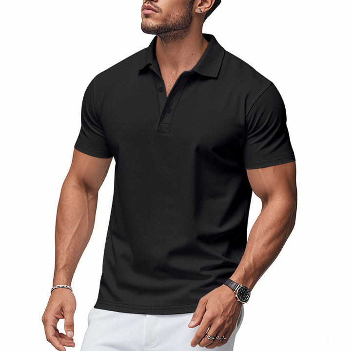 Men's polo shirt with modern quick-drying fabric and stylish fit Lune London