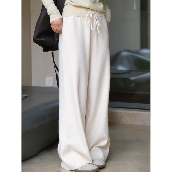 Pantalons Palazzo confortables pour femmes avec taille élastique et taille haute Chic & Stil