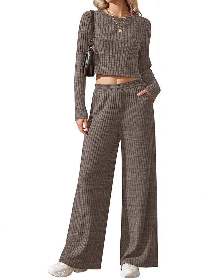 Ensemble en tricot élégant et décontracté pour femmes avec coupe ample Chic & Stil