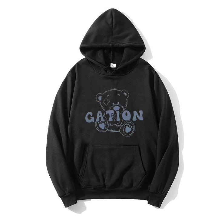 Women's hoodie with cute bear motif Chic & Stil