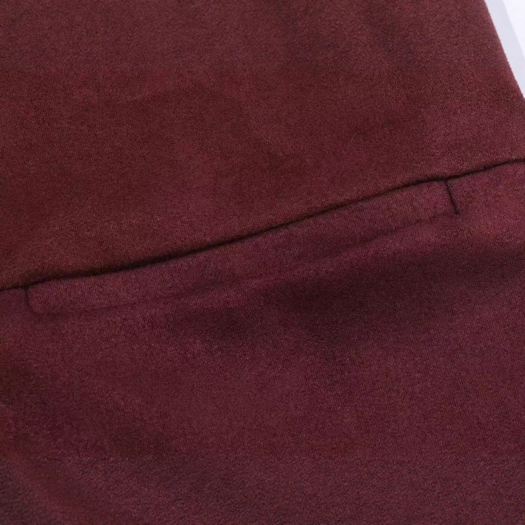 Ladies short fashionable jacket in soft fabric Lune London