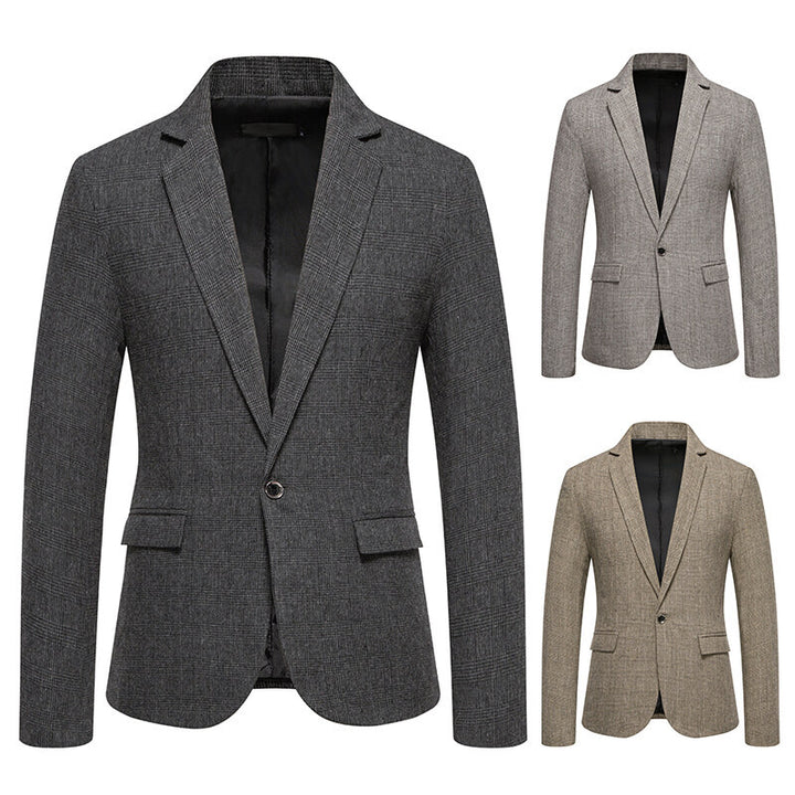 Elegant blazer for men in herringbone design Lune London