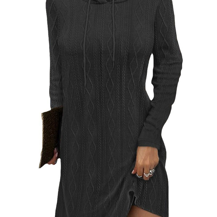 Lune London Women's Hooded Knit Dress