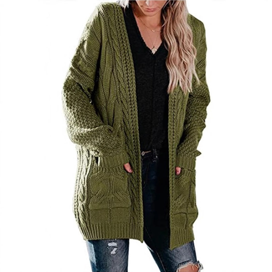 Women Chunky Knit Cardigan Chic and Still