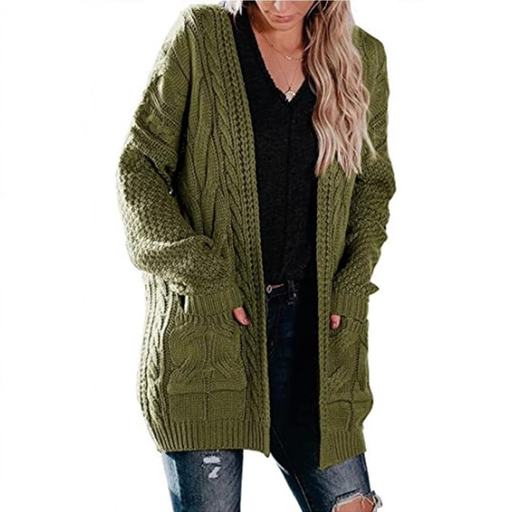 Women Chunky Knit Cardigan Chic and Still