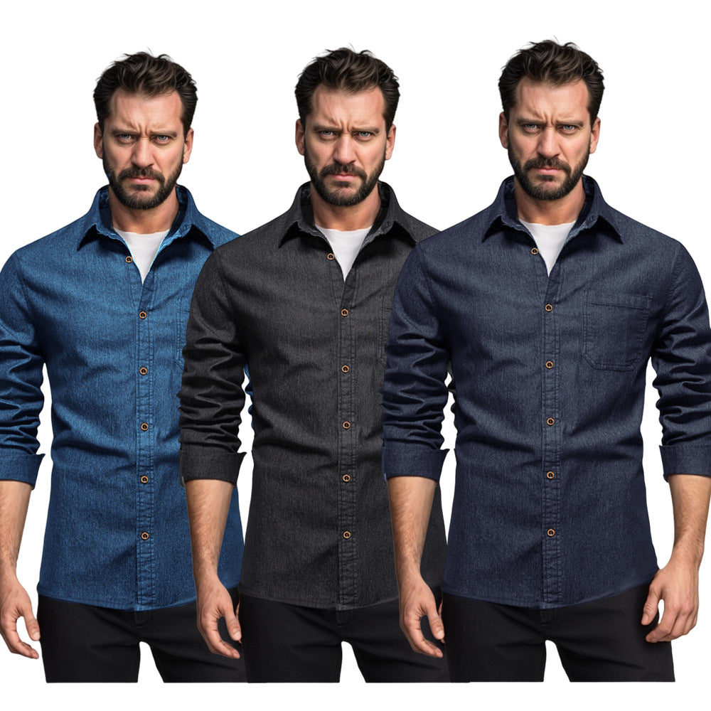 Lune London Men's Denim Shirt
