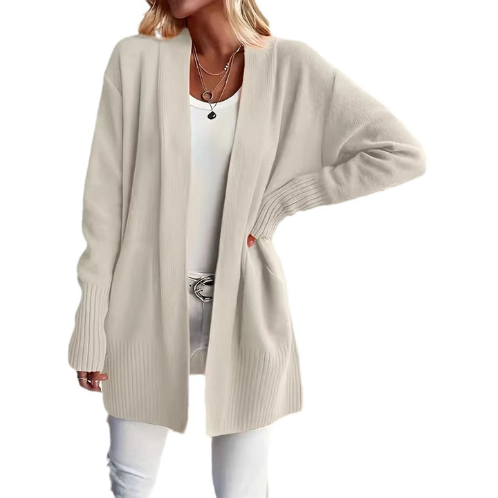 Open knit coat for women in a casual chic style