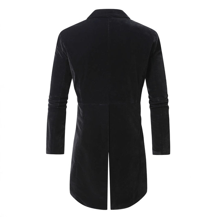 Sparkling velvet jacket for men with satin collar Lune London