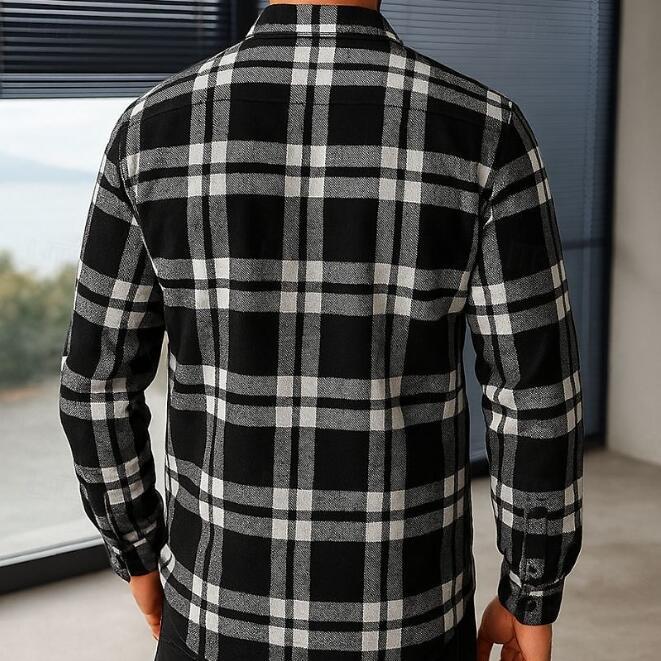 Lune London Checkered Shirt for Men
