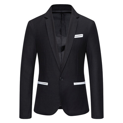 Men's Elegant Blazer with Contrasting Details Lune London