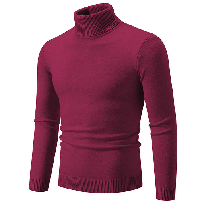 Men's Turtleneck Sweater Made Of High-Quality Cotton with A Pleasant Wearing Feel Lune London