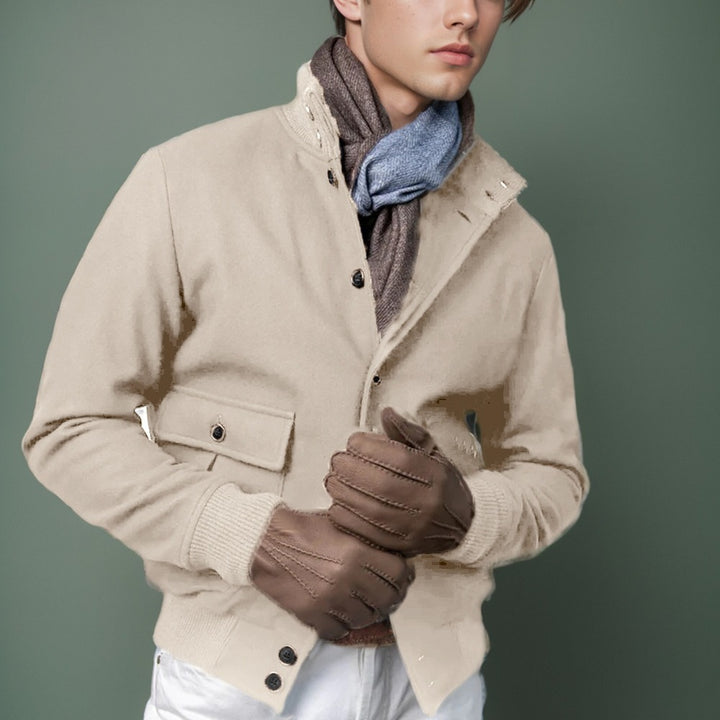 Leisure jacket for men with a sporty style featuring practical pockets Lune London