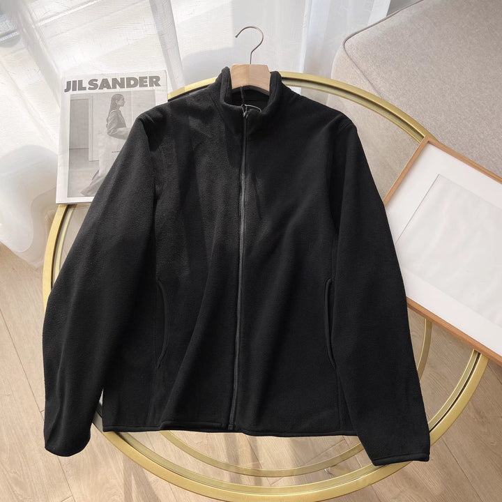 Veste en polaire pour femmes avec solution innovante de col haut Chic & Stil