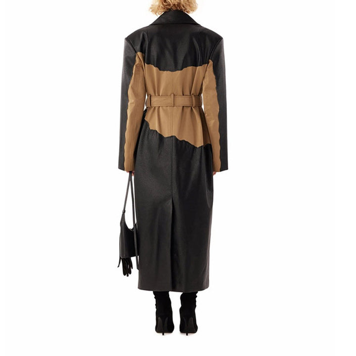 Fashion windbreaker coat for women with belt and pockets Lune London