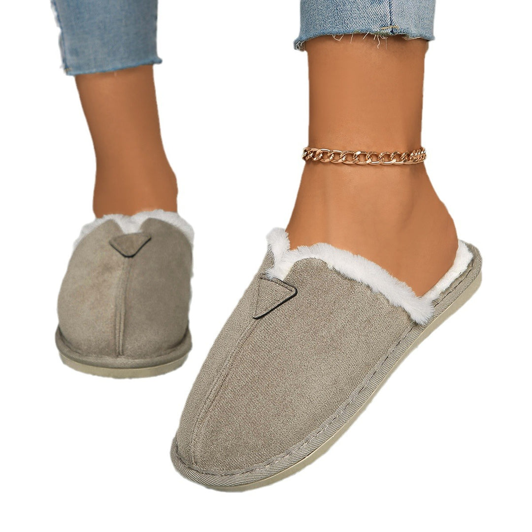 Slippers for ladies with cozy lining and non-slip sole Lune London