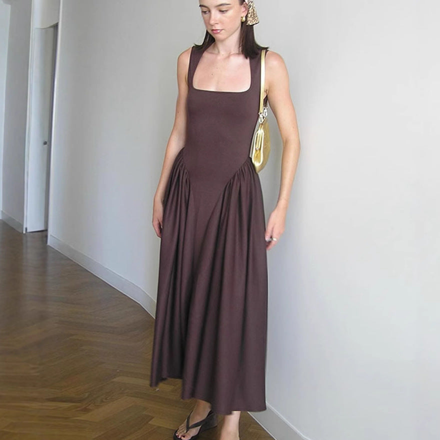 Robe maxi fluide pour femmes avec coupe sophistiquée Chic & Stil
