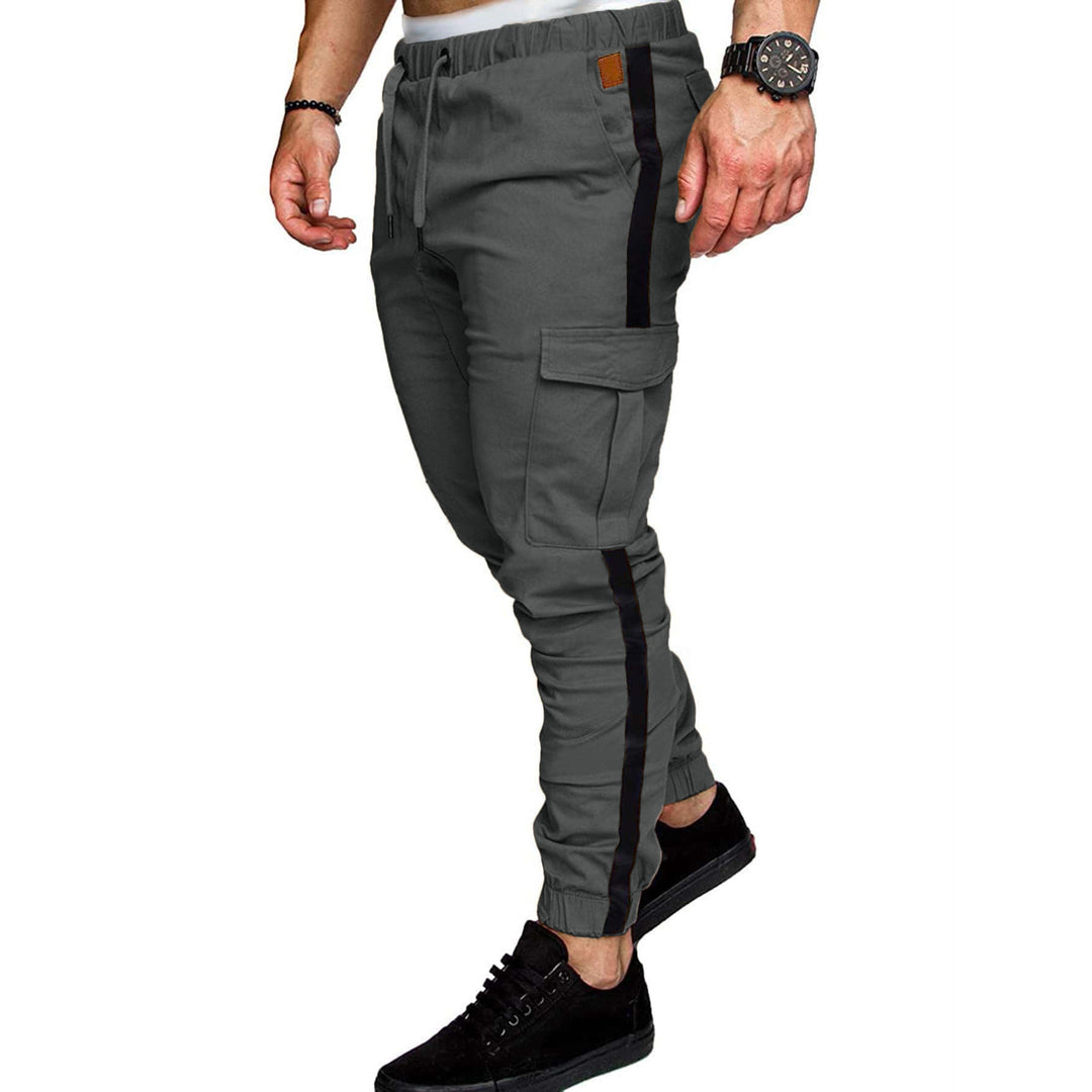 Men's cargo pants with adjustable waist and functional pockets Lune London