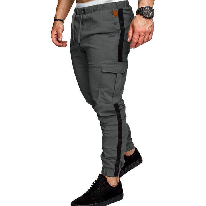 Men's cargo pants with adjustable waist and functional pockets Lune London