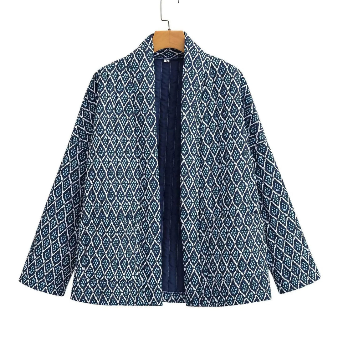 Kimono jacket for women with elegant pattern and casual fit Lune London