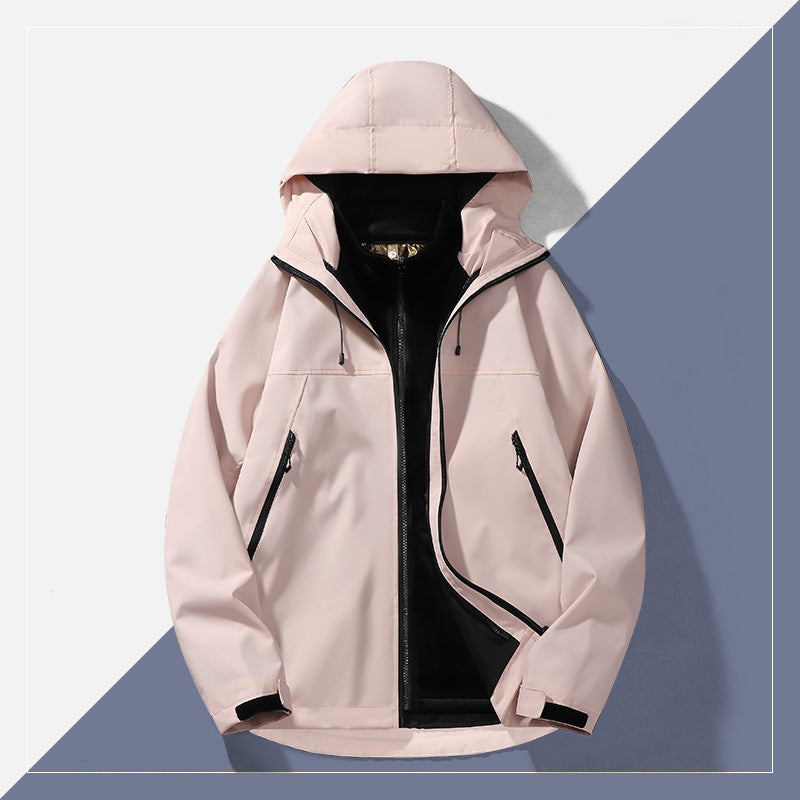 Veste imperméable multifonctionnelle pour hommes Chic und Stil