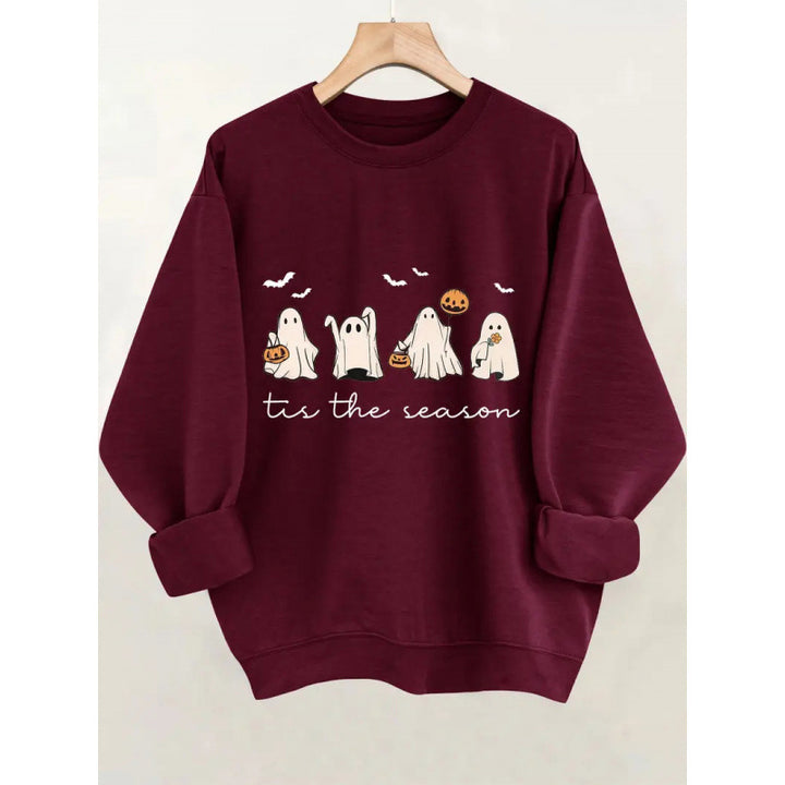 Women's sweatshirt with playfully spooky design Lune London
