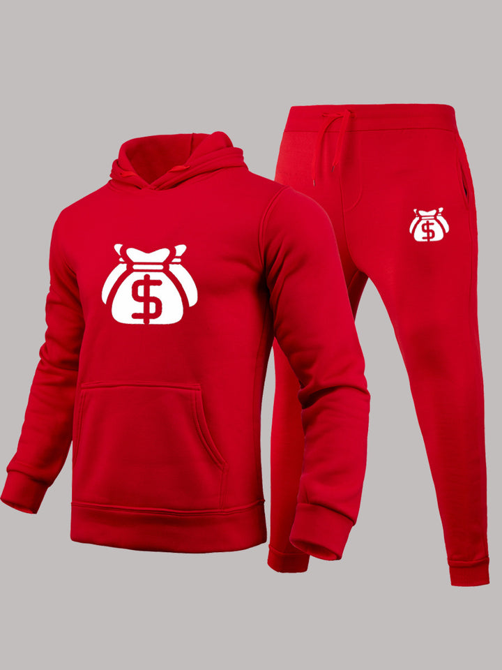 Men's tracksuit set with modern logo print Lune London